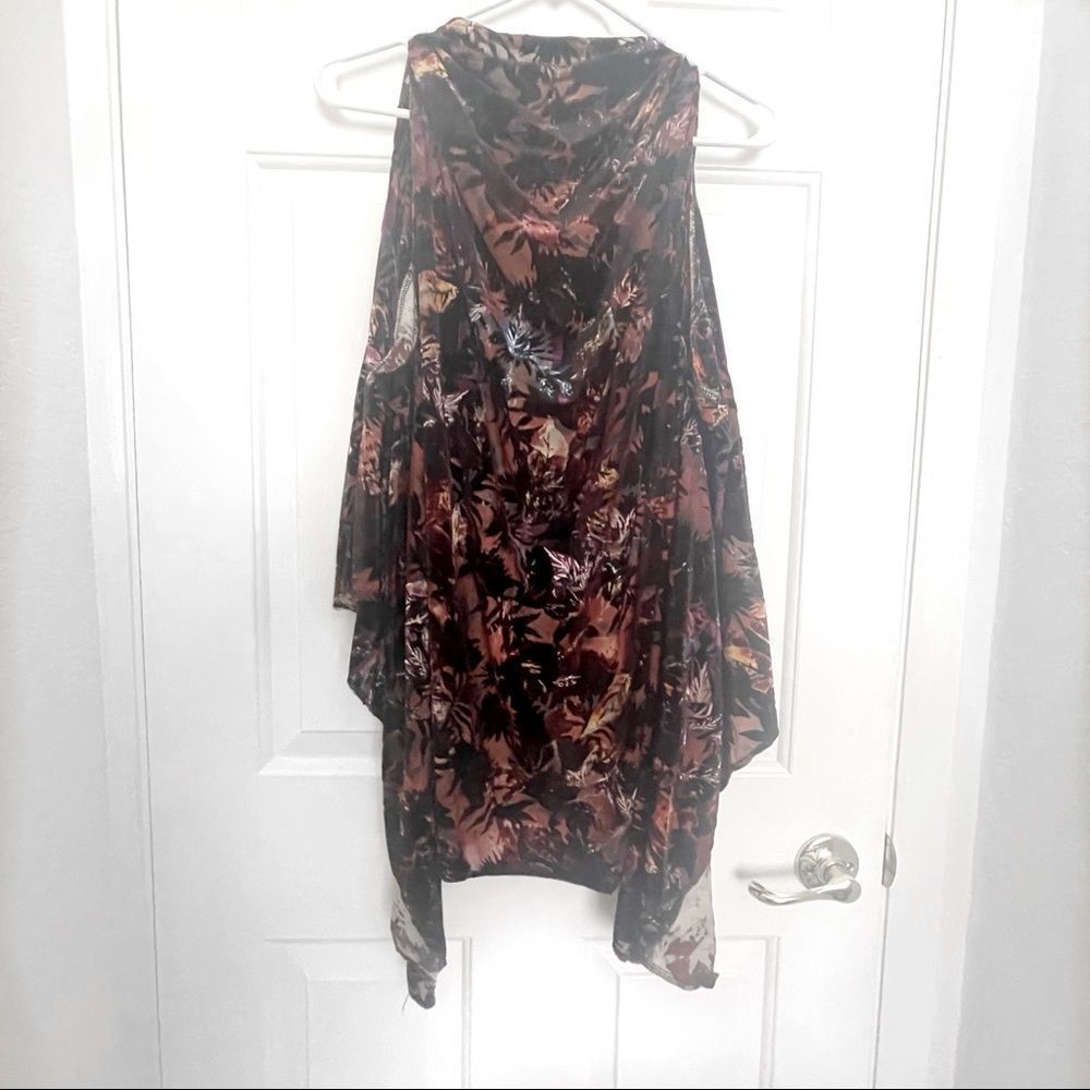 Pretty Velvet Burnout Vest